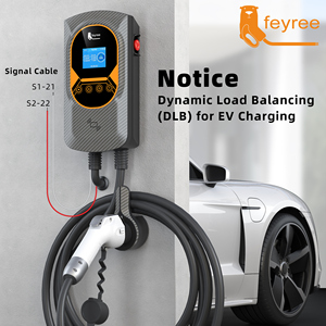 Feyree 7kW Type 1 Electric Car Charger 32A 1Phase Home EV Wallbox with Dynamic Load Balancing WIFI RFID Card for Garage Use - Product Image 3