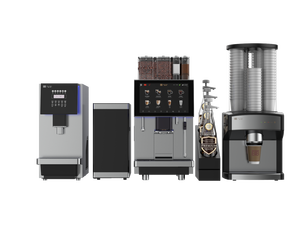 เครื่องชงกาแฟอัตโนมัติแบบโปรแกรมได้ BTB-302 ทำจากสแตนเลส สำหรับใช้ในเชิงพาณิชย์ ชงได้ทั้งเอสเพรสโซและคาปูชิโน เหมาะสำหรับโรงแรม - Product Image 1