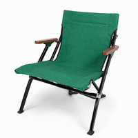 Chaise pliante de camping en alliage d'aluminium, réglable, tissu simili toile 2400D, style glamping, pour randonnée et pêche