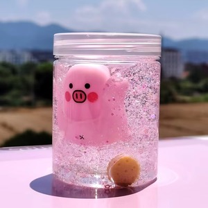 Kit de Slime Transparente para Colorear, Juguete DIY Unisex para Niños, para Reducir el Estrés, Hecho de Arcilla y Plastilina para Jugar - Product Image 3