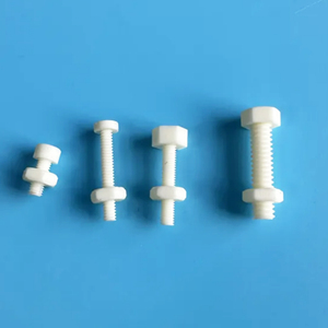 Tornillo hexagonal de cerámica de zirconia M2 M3 <span class=keywords><strong>M5</strong></span> M6 M16, perno de zirconia ZrO2 - Product Image 6