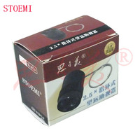 STOEMI Teleskop Genggam Mini Portabel 8124, Teleskop Monokuler Cincin Jari Ultra Miniatur, Teleskop Genggam Saku Gesper Jari