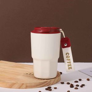 Modern Design <b>Coffee</b> Tumbler Stainless Steel Vacuum Insulated Travel Mug With Lid Minimalist Style 12-24 Hours Thermal Keep Warm - Product Image 4