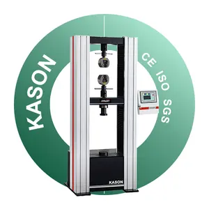 10kn 20kn 100kn Universal Testing Machine 2Ton 5Ton 10 Ton Plastic Rubber Steel Ropes Metal Material UTM Tensile Strength Tester