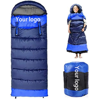 Sacos de Dormir Impermeables OEM al por Mayor con Orificios con Cremallera para Brazos y Pies, Alternativa al Plumón, para Camping