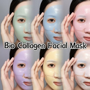 Su ışık kas kremi beyaz haline temizle cilt bakımı yüz kristal Bio kollajen çözme maskeleri OEM - Product Image 3