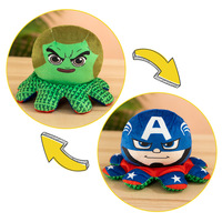 Nuevo estilo Reversible Peluche de Marvel Peluche de peluche Animal de peluche para niños
