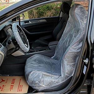 Housse de siège en plastique transparent 5-en-1 pour voitures, en LDPE, fournisseur en gros - Product Image 2