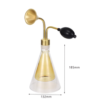 Parfum personnalisable en verre à haute teneur en borosilicate huile essentielle café whisky liqueur thé parfum conteneur outil