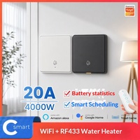 WiFi Zigbee RF Pemanas Air AC Tombol Dinding Sakelar Pintar Remote Control Graffiti Timer EU UK US untuk Alexa
