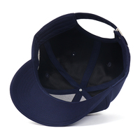 Casquette de baseball sur mesure à 6 panneaux en tissu de costume haute fréquence avec sergé haut de gamme et boucle métallique réglable – Style Papa Hat