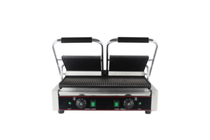Grille de presse électrique domestique, grille de <span class=keywords><strong>Panini</strong></span> commerciale, gril de Contact à 2 tranches avec revêtement antiadhésif - Product Image 2