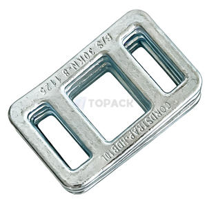 32 мм (1-1/4 дюйма) усиленная односторонняя пряжка для строп из тканого полиэстера, для ручной фиксации грузов - Product Image 3