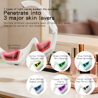 Appareil de beauté oculaire 3D portable, machine de lifting par micro-courant pour les cernes et les rides, masseur instrumentaire en forme de lunettes, US