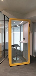 Mobili per Ufficio Moderni, Parete Divisoria Insonorizzata <span class=keywords><strong>in</strong></span> <span class=keywords><strong>Plexiglass</strong></span>, Cubicoli Insonorizzati, Cabine <span class=keywords><strong>in</strong></span> Vetro Insonorizzate - Product Image 4