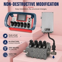 Control Remoto Inalámbrico Impermeable IP65 de Alta Calidad para Maquinaria de Construcción NM-042