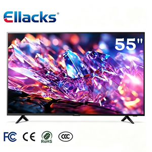 OEM ODM ทีวีสมาร์ท LED 4K ขนาด 32 40 43 50 <span class=keywords><strong>55</strong></span> 65 นิ้ว <span class=keywords><strong>TCL</strong></span> Android WiFi HD สำหรับโรงแรม ทีวีสมาร์ทไร้ขอบ - Product Image 3