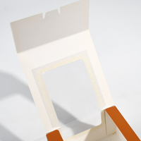 Vente en gros de boîtes à gâteaux personnalisées imprimées en PET boîtes en papier avec fenêtre livraison rapide boîte à beignets avec logo