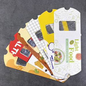 Caja de Papel para Envolver Comida para Llevar, Personalizada con Logotipo, Desechable, para Burritos y Shawarma, con Ventana - Product Image 6