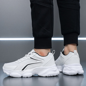 Light Mesh Sport <b>Shoes</b> Contrast Stripe Sneakers Shock Absorbing Athletic <b>Shoes</b> Men <b>Shoes</b> Great For City Leisure Activities - Product Image 5