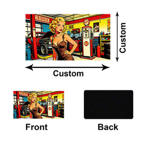 สติกเกอร์แม่เหล็กสะท้อนแสงเตือนความปลอดภัยลายสาวเรโทรสุดฮอต สติกเกอร์ติดรถยนต์ - Product Image 6