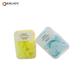 Tùy Chỉnh Xách Tay Cánh Hoa Máy Tính Bảng Xà Phòng Du Lịch Nguồn Cung Cấp Dùng Một Lần Rửa Tay Máy Tính Bảng - Product Image 5