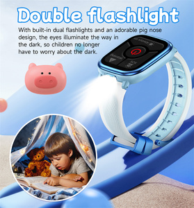 Çift Fenerli Çocuk Akıllı Saati, Oyunlar, Ses Kaydı, Müzik Çalar, Alarm Saati, 4 5 6 7 8 9 10 Yaş İçin Noel Hediyesi - Product Image 2