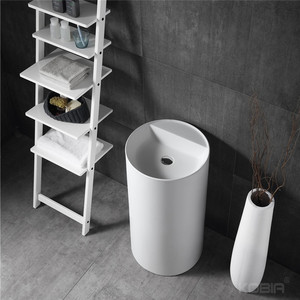Art Design di Superficie Solido Piedistallo <span class=keywords><strong>Lavandino</strong></span> del <span class=keywords><strong>Bagno</strong></span> Decorativo <span class=keywords><strong>Lavandino</strong></span> del <span class=keywords><strong>Bagno</strong></span> - Product Image 2