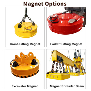 Aimant de levage industriel robuste pour la manutention de ferraille métallique, aimant de levage de ferraille <span class=keywords><strong>d</strong></span>'acier rond, électroaimant de levage à <span class=keywords><strong>prix</strong></span> <span class=keywords><strong>d</strong></span>'usine - Product Image 4