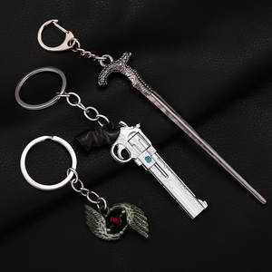 Llavero <span class=keywords><strong>de</strong></span> Devil May Cry 5, Collar con Piedra del Alma del Arma Blue Rose <span class=keywords><strong>de</strong></span> <span class=keywords><strong>Dante</strong></span> y Nero, Regalo - Product Image 3