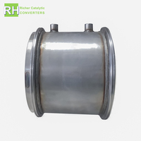 Système d'échappement, filtre à particules diesel universel, catalyseur DPF, Euro VI, acier inoxydable, pour pièces de camion