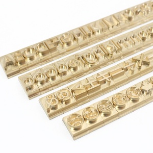 Moule à tampon personnalisé pour lettres, idéal pour les cadeaux, tampons en laiton pour lettres - Product Image 5