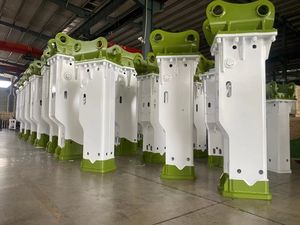 Coreano Style135mm 140mm 145mm Hidráulica Silenciosa/Caixa/Top Tipo Disjuntor Demolição Martelo Escavadeira Hidráulica Martelo Disjuntor - Product Image 6