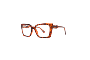 Gafas de Mujer UAN UAI con Monturas TR y Patillas de CP de Moda, de Alta Calidad, en Tonos Transparentes Color Caramelo (Venta al Por Mayor) - Product Image 5