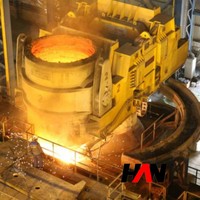 Four à arc électrique à haute efficacité pour la fusion de la ferraille pour les usines sidérurgiques