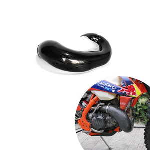 OTOM-Protection d'échappement à deux <span class=keywords><strong>temps</strong></span> en Fiber de carbone pour moto <span class=keywords><strong>KTM</strong></span> SX XC XCW HUS QVARNA TC TE TX 250 <span class=keywords><strong>300</strong></span> - Product Image 1