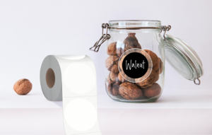 Jinya nhãn rõ ràng con dấu nhãn dán nhãn 2 inch vòng tròn Wafer dán/Nhãn (2 inch Vòng) Nhà máy trực tiếp bán buôn - Product Image 6