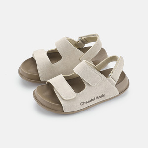 Sandalias Infantiles Happiness Mary Boken Wind Home, Sandalias de Playa Retro de Color Sólido, Medianas y Grandes, para Verano y Exteriores - Product Image 6