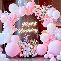 Support d'arche de ballons incurvé pour porte, arche de mariage, arche de ballons en plastique pour fêtes, mariages, anniversaires, baby showers
