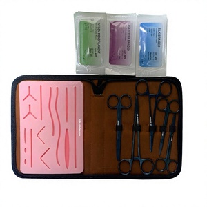Kit d'entraînement de haute qualité pour étudiants en médecine : Suture chirurgicale, plaies pré-coupées, kits de sutures médicales chirurgicales - Product Image 1