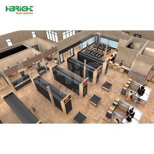 การออกแบบ 3 มิติที่สมจริงสู่ความเป็นจริง: โซลูชันชั้นวางสินค้าและตู้แช่เย็นสำหรับร้านค้าครบวงจร - Product Image 3