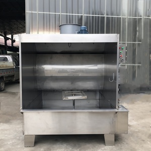 Cabina <span class=keywords><strong>di</strong></span> Verniciatura a Spruzzo con Tenda d'Acqua Controllata da PLC, Ecologica e Personalizzabile, con Collettore <span class=keywords><strong>di</strong></span> Polveri e Funzionamento Manuale - Product Image 2