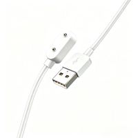 Câble de charge magnétique USB à 2 broches, cordon de charge magnétique pour montre intelligente, câble de charge magnétique universel pour montre intelligente pour enfants