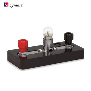 Nouvel équipement éducatif, borne de connexion en cuivre E10, petit support de lampe à ampoule DC, 36V 2.5A, noir rouge Lianying - Product Image 4