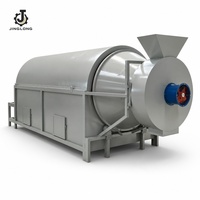 Rotatietrommeldroger voor zanddroging, industriële zanddroogmachine voor gieterij silica-kwartszand met verwarmingsvoorziening