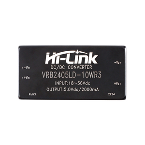 โมดูลจ่ายไฟแบบแยกส่วน Hi-Link DC-DC 5V 10W 2A DIP HLK-VRB2405LD-10WR3 - Product Image 1