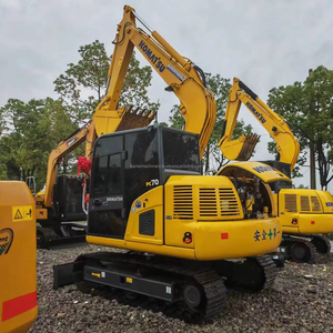 Mini excavatrice utilisée originale excavatrices PC70 de KOMATSU de 7 tonnes PC70-8 à vendre le petit prix de haute performance - Product Image 2