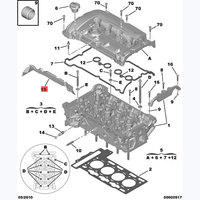 OE:0248Q4 Accessoires de moteur de voiture Bouclier thermique en métal pour Citroen C5 Peugeot 207 208 308 508 3008 5008