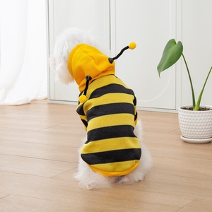 Sudadera Adale con Diseño de Abeja de Dibujos Animados, Anticaída del Pelo, para Gatos y Perros Pequeños, Protección Contra el Viento en Invierno, Ropa para Mascotas para Todas las Estaciones - Product Image 2