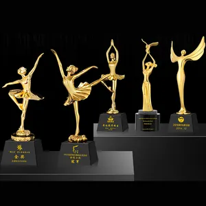 Goedkope Groothandel Crystal Dance Trofee Dansen Medailles Dans Trofeeën Awards